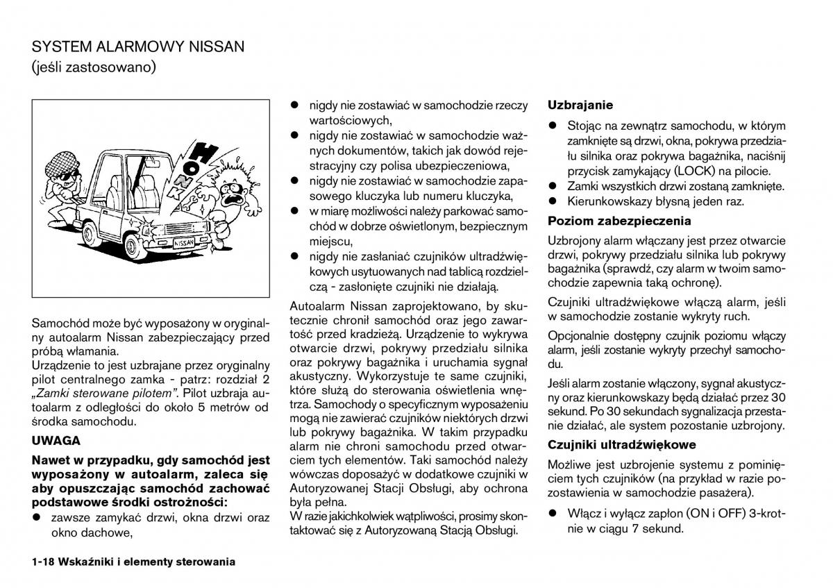 manual  Nissan Primera P12 III instrukcja / page 18