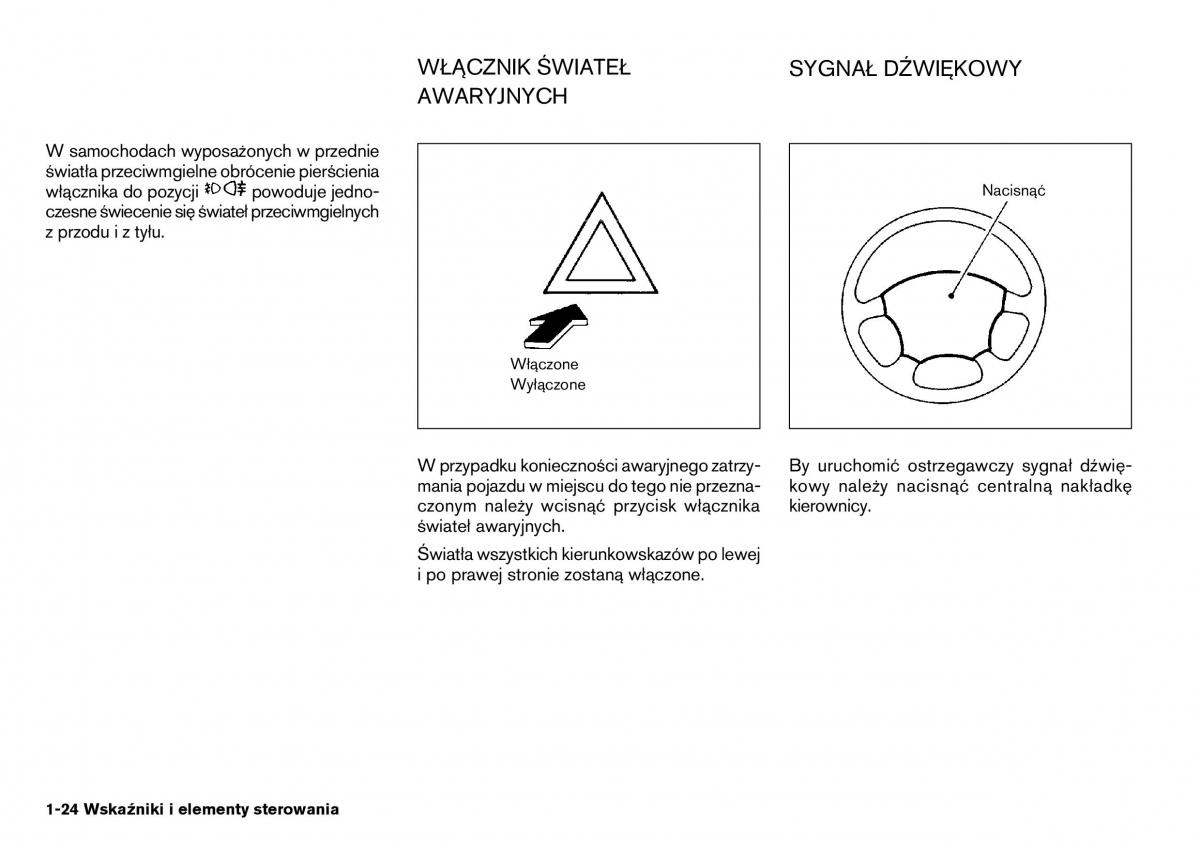 manual  Nissan Primera P12 III instrukcja / page 24
