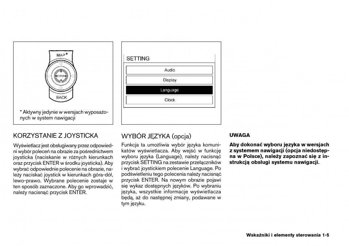 instrukcja obsługi Nissan / page 5