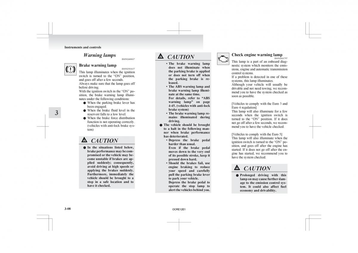 Mitsubishi L200 IV manual / page 93