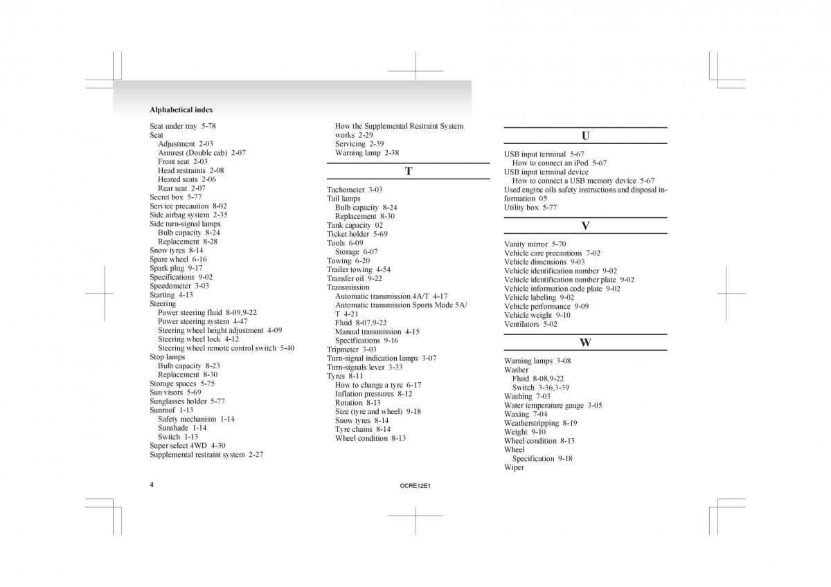 manual  Mitsubishi L200 IV manual / page 359