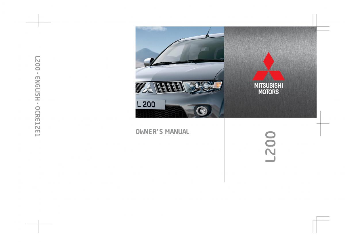 Mitsubishi L200 IV manual / page 1