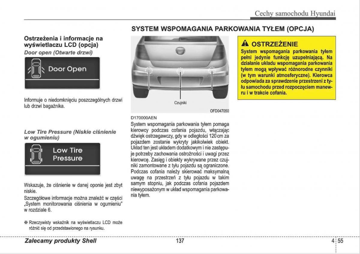 Hyundai i30 I 1 instrukcja obslugi / page 137