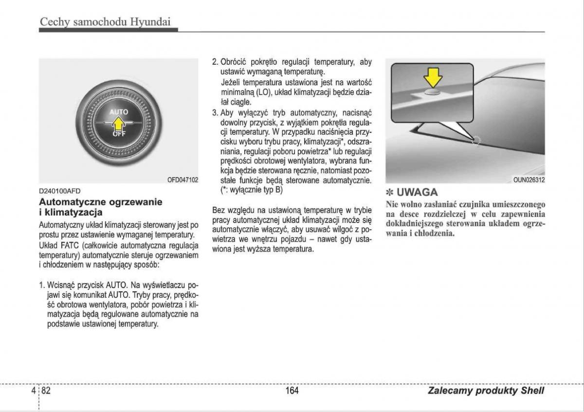 Hyundai i30 I 1 instrukcja obslugi / page 164
