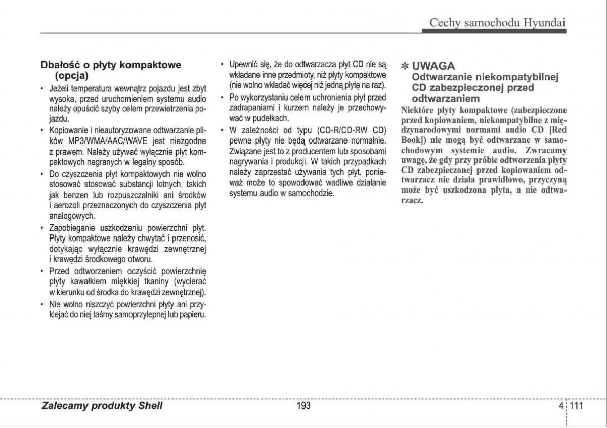 Hyundai i30 I 1 instrukcja obslugi / page 193