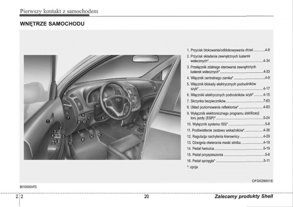 Hyundai i30 I 1 instrukcja obslugi / page 20