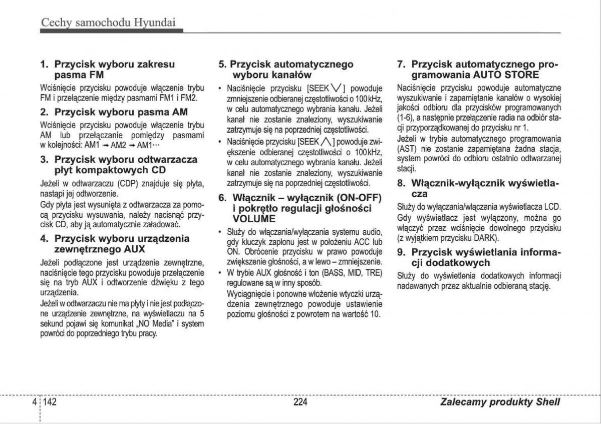 Hyundai i30 I 1 instrukcja obslugi / page 224