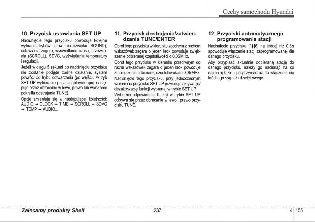 Hyundai i30 I 1 instrukcja obslugi / page 237