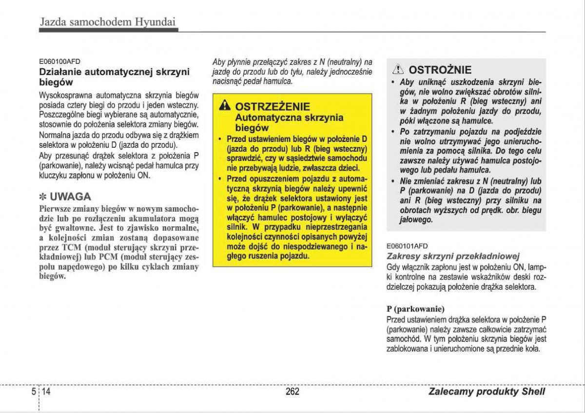 Hyundai i30 I 1 instrukcja obslugi / page 262