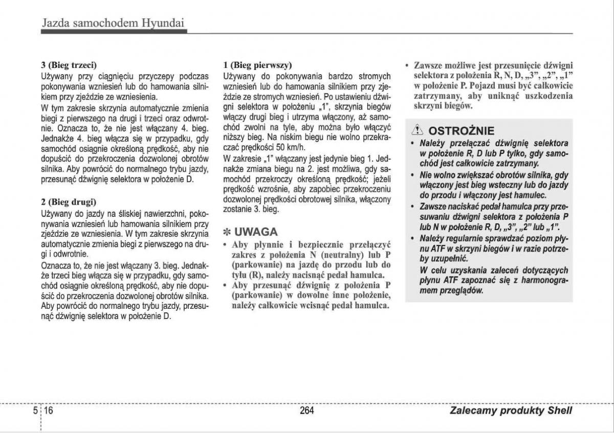 Hyundai i30 I 1 instrukcja obslugi / page 264
