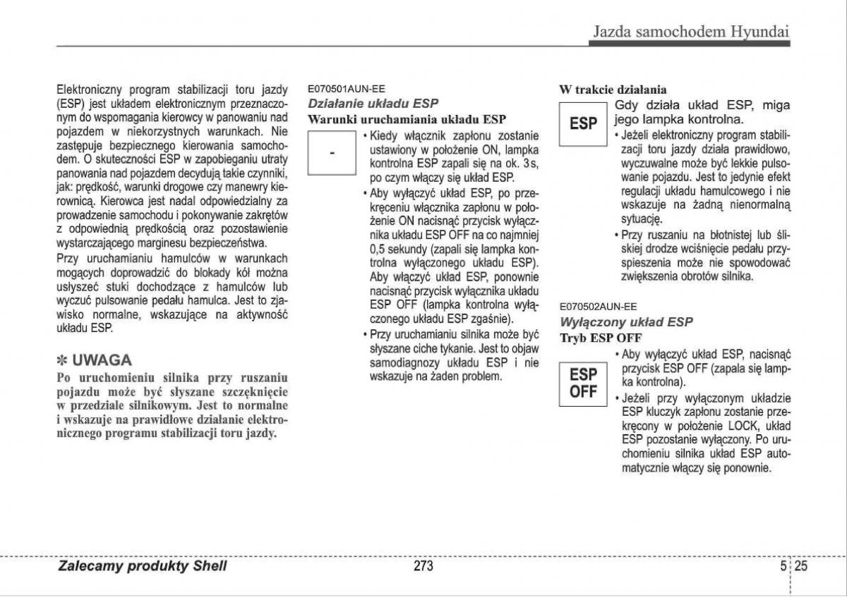 Hyundai i30 I 1 instrukcja obslugi / page 273