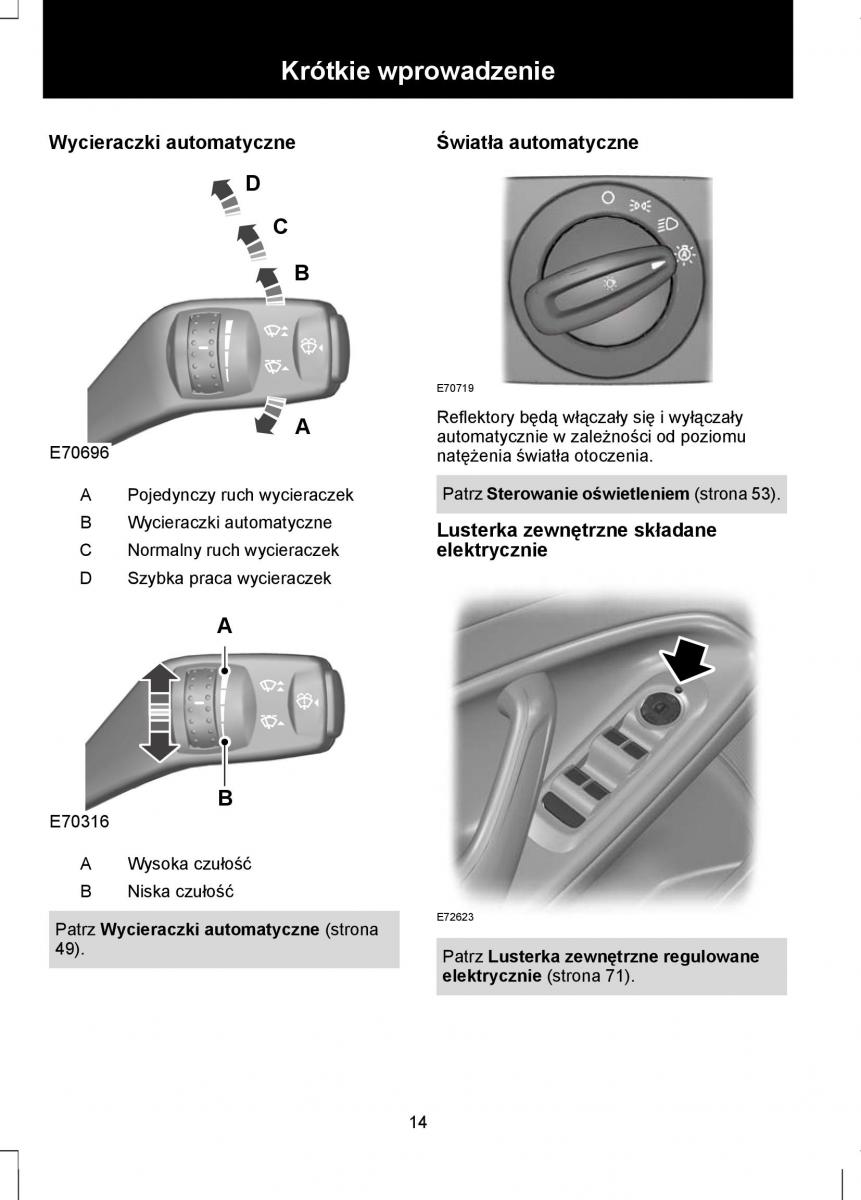 manual  Ford Mondeo IV 4 instrukcja / page 16