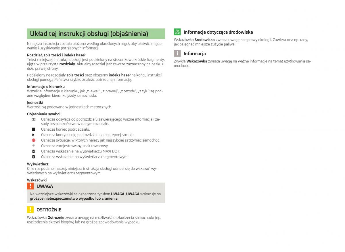 manual  Skoda Fabia II 2 instrukcja / page 2