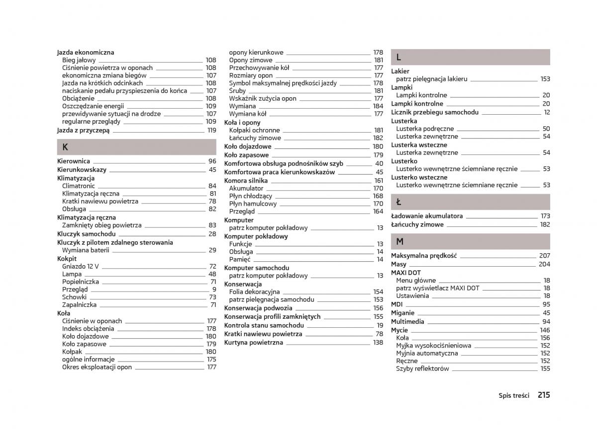 Skoda Fabia II 2 instrukcja obslugi / page 218