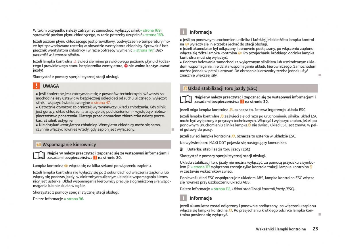 Skoda Fabia II 2 instrukcja obslugi / page 26