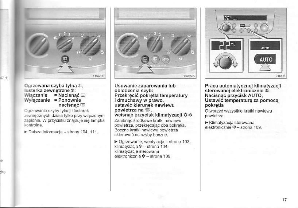 manual  Opel Corsa C instrukcja / page 21