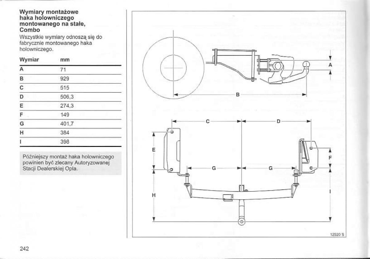 manual  Opel Corsa C instrukcja / page 246
