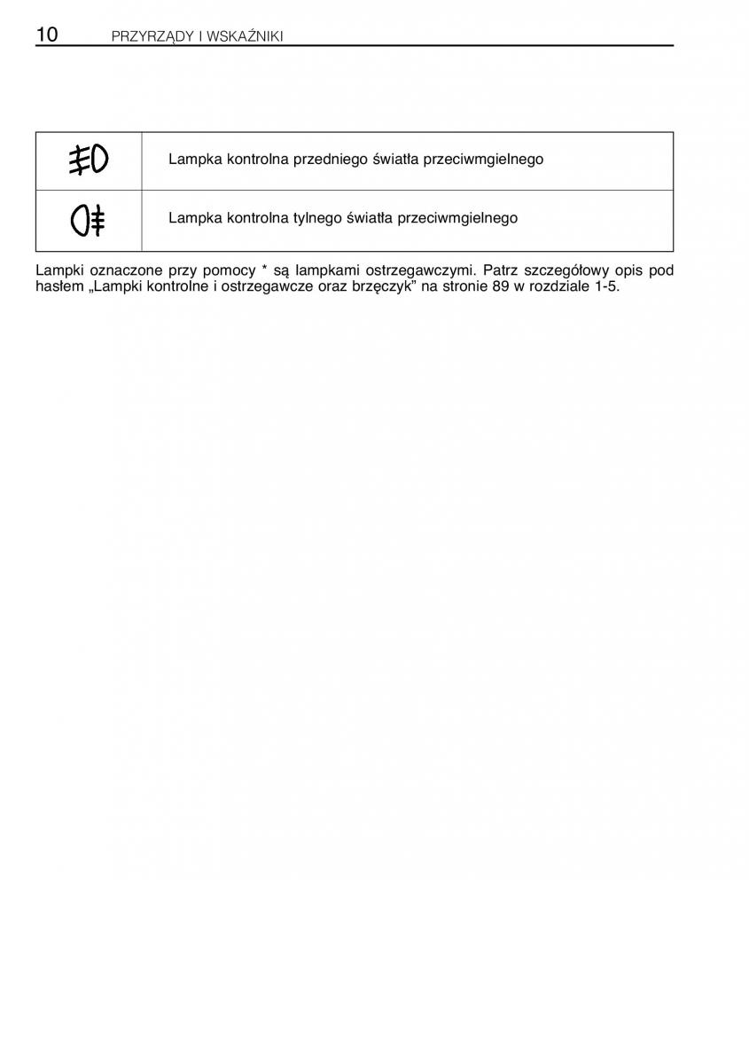 Toyota Celica VII 7 instrukcja obslugi / page 17