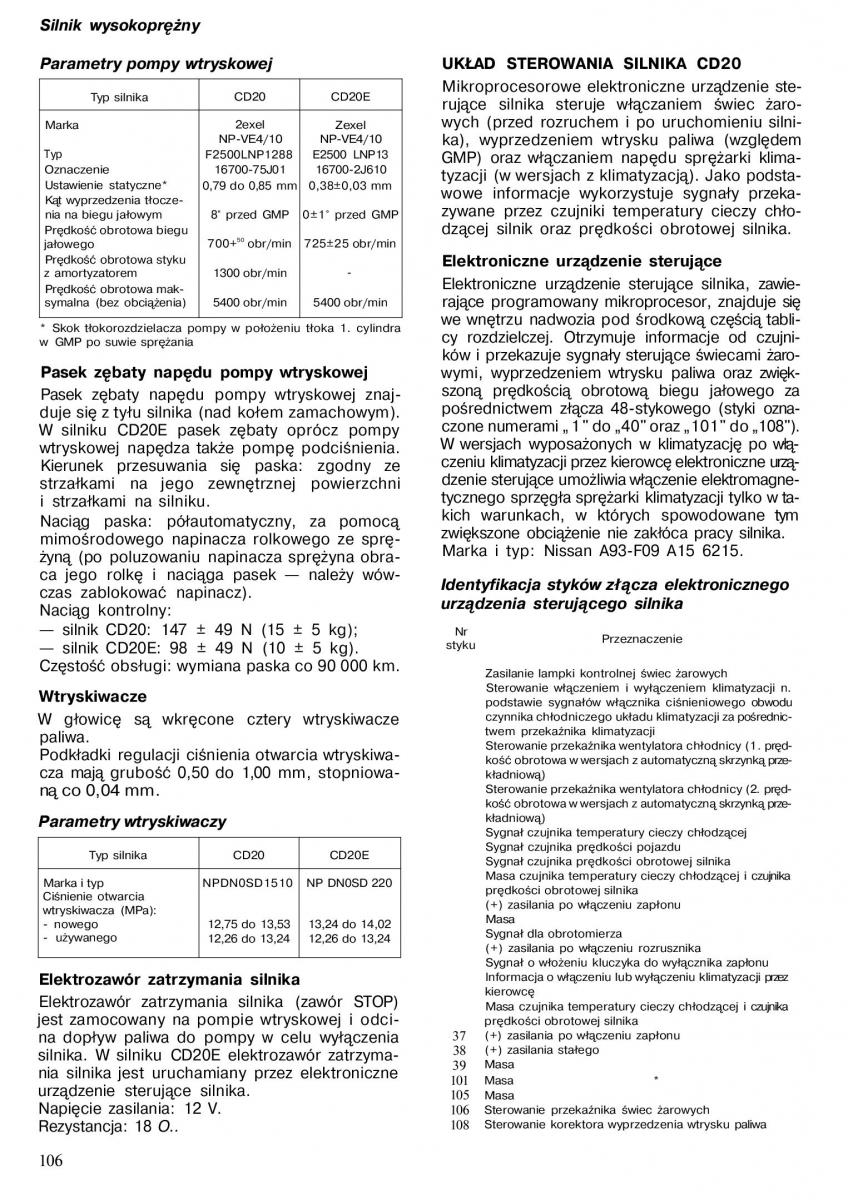  Nissan Almera Nissan Almera N15 instrukcja / page 104
