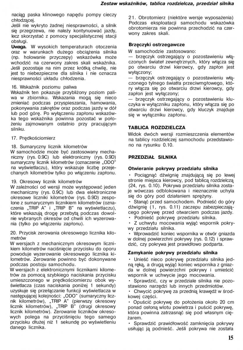manual  Nissan Almera N15 instrukcja / page 13