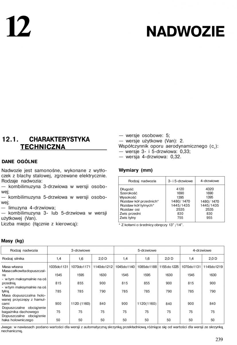  Nissan Almera Nissan Almera N15 instrukcja / page 237