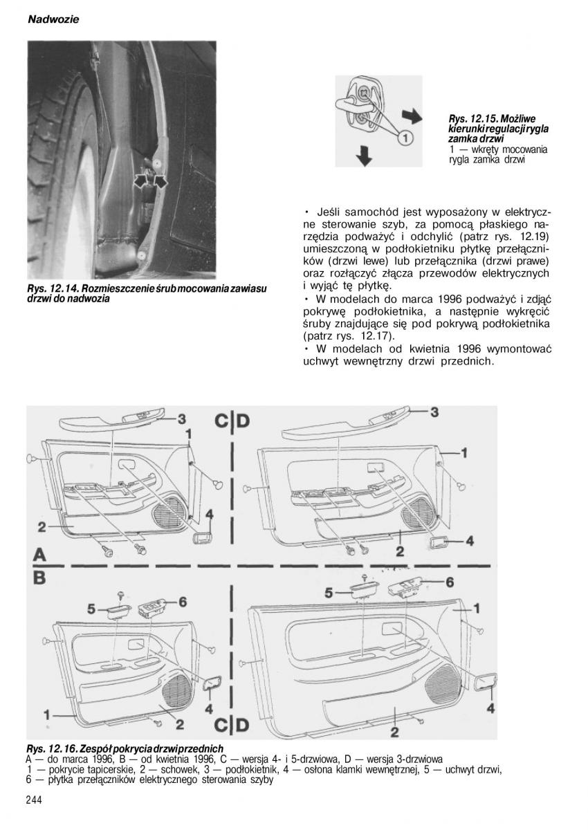  Nissan Almera Nissan Almera N15 instrukcja / page 242