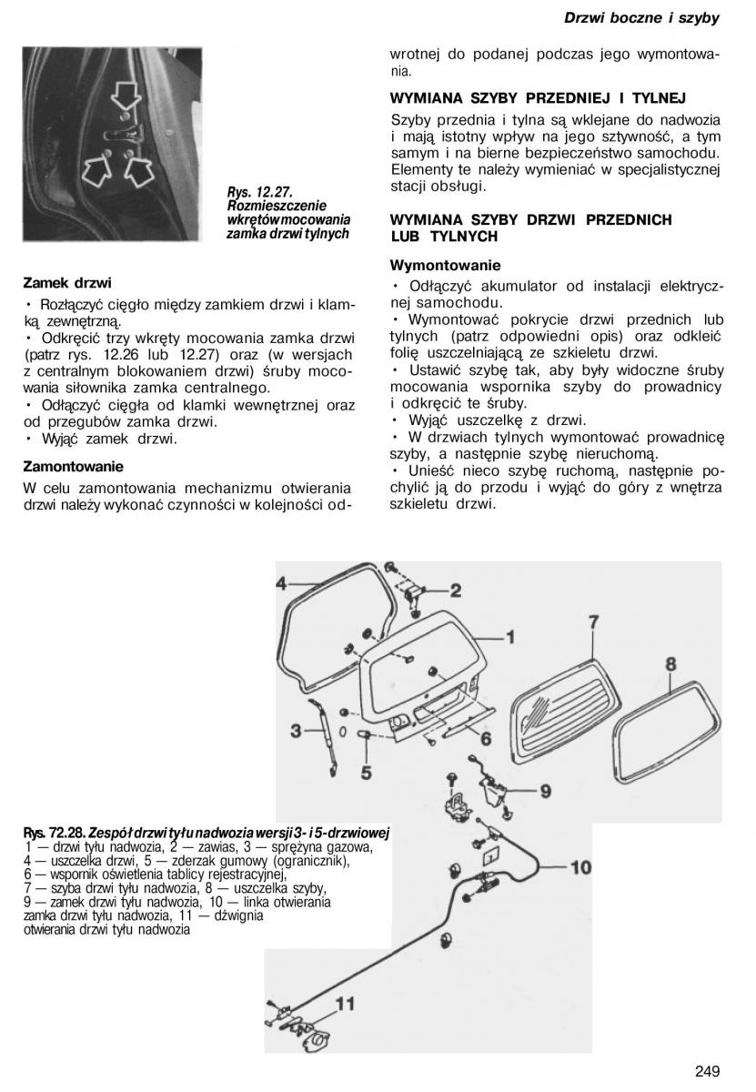  Nissan Almera Nissan Almera N15 instrukcja / page 247