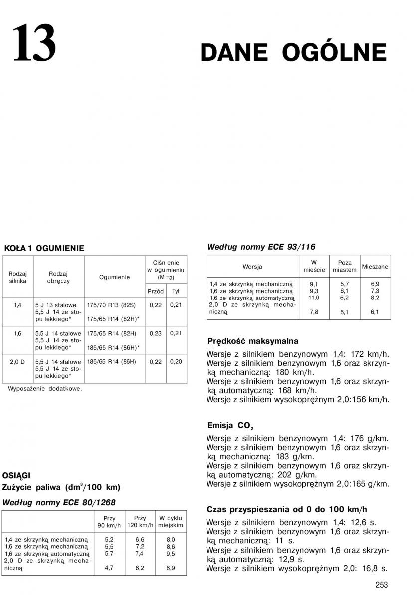  Nissan Almera Nissan Almera N15 instrukcja / page 251