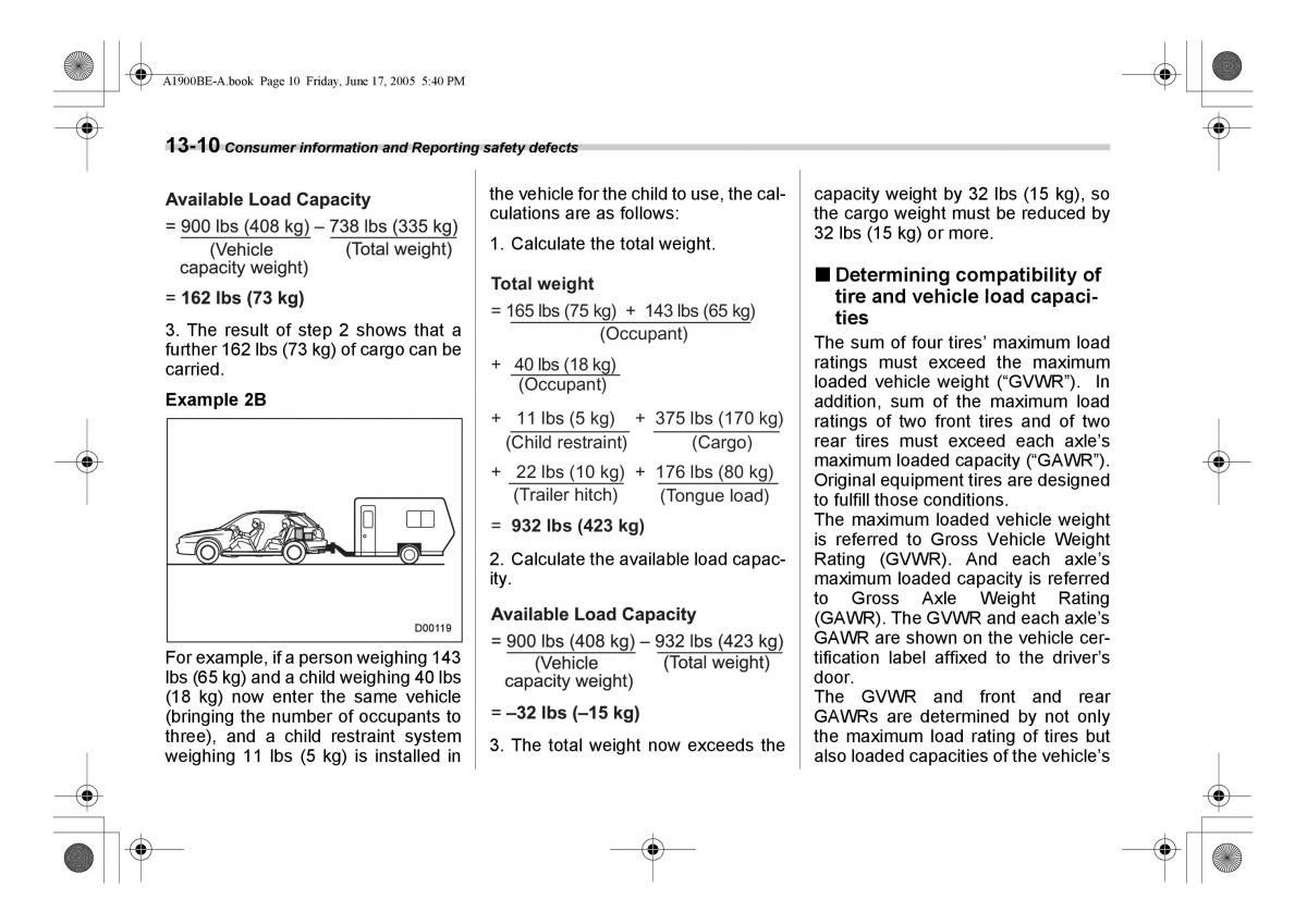 Subaru Impreza II 2 GD owners manual / page 351