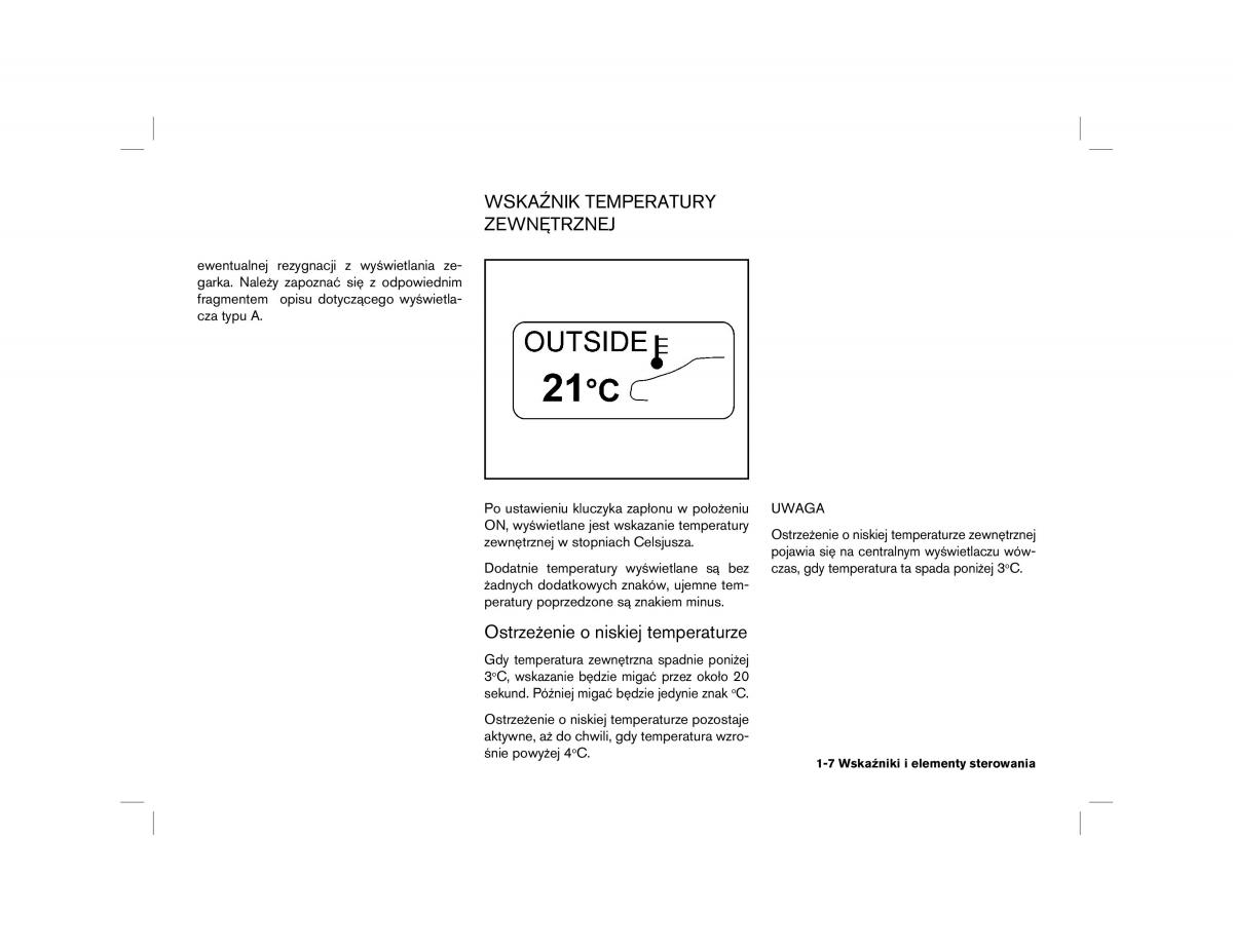 manual  Nissan Almera Tino instrukcja / page 7