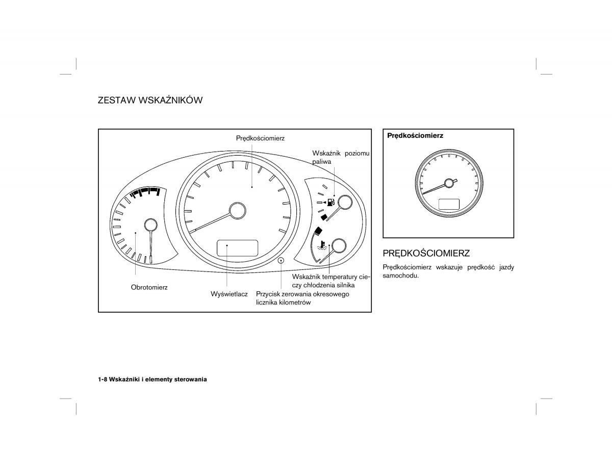 manual  Nissan Almera Tino instrukcja / page 8