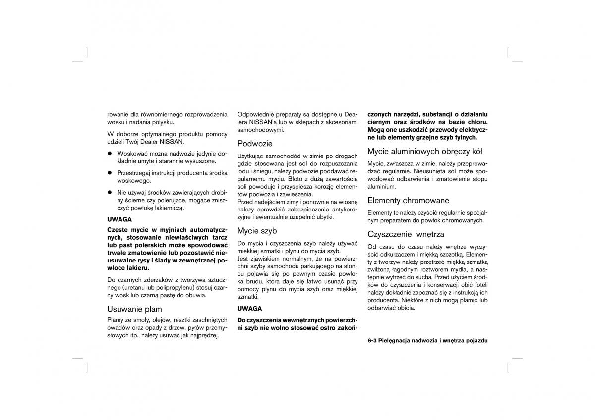 Nissan Almera Tino instrukcja obslugi / page 141