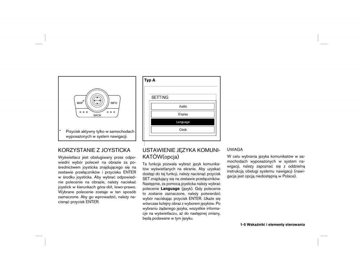manual  Nissan Almera Tino instrukcja / page 5