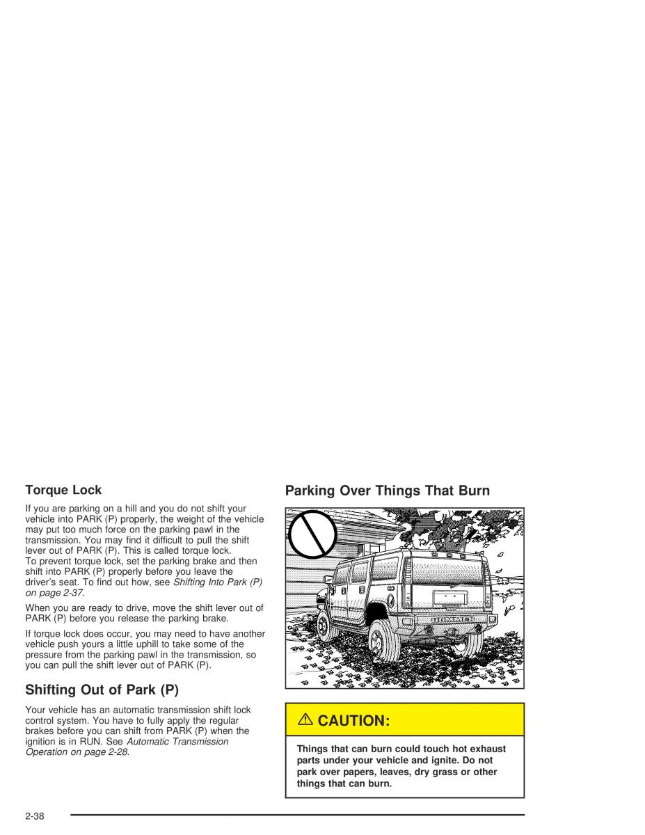 manual hummer h2 hummer h2 owners manual / page 114