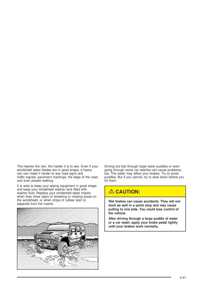 manual hummer h2 hummer h2 owners manual / page 273