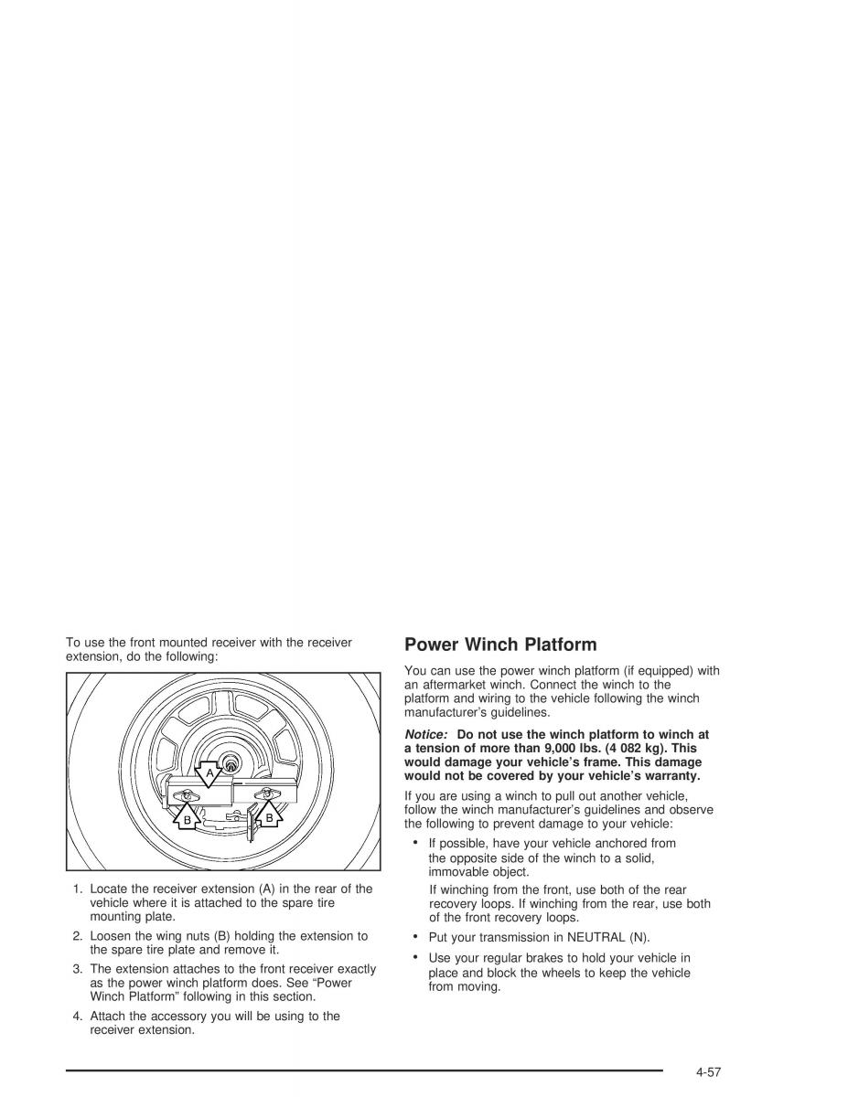 manual hummer h2 hummer h2 owners manual / page 289