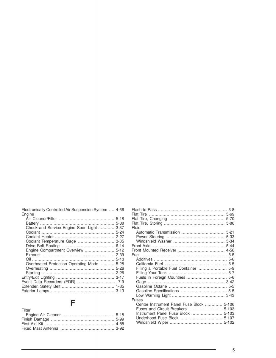 Hummer H2 owners manual / page 459