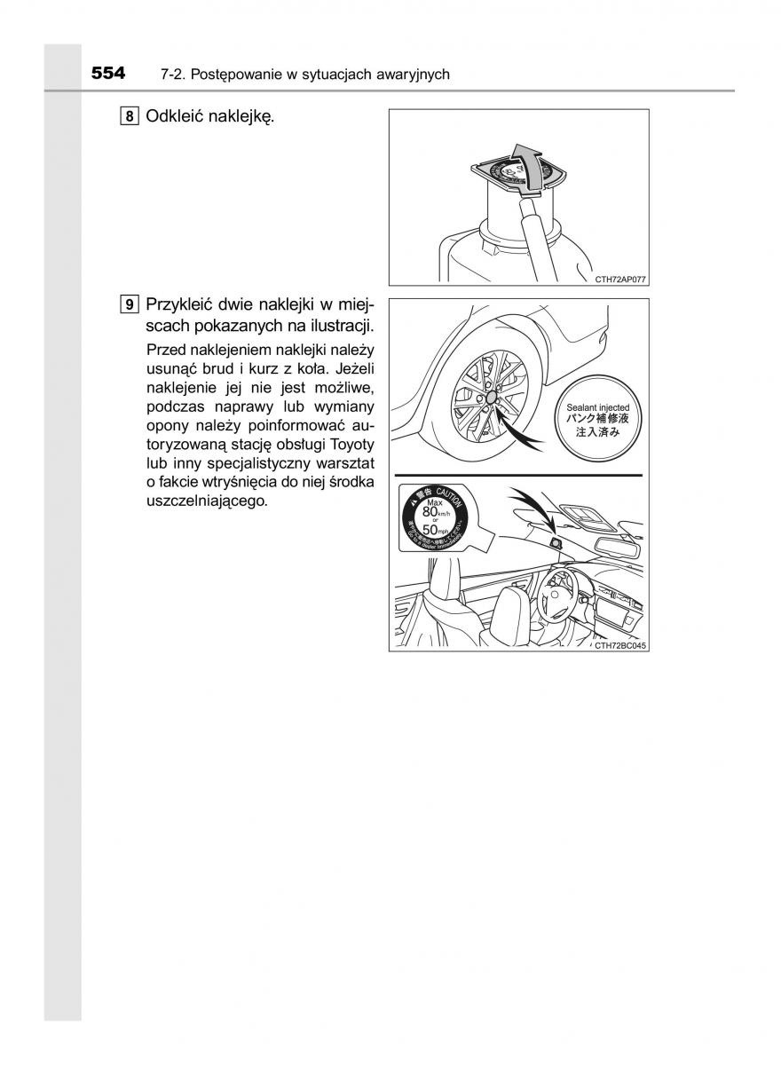 Toyota Corolla XI 11 E160 instrukcja obslugi / page 554