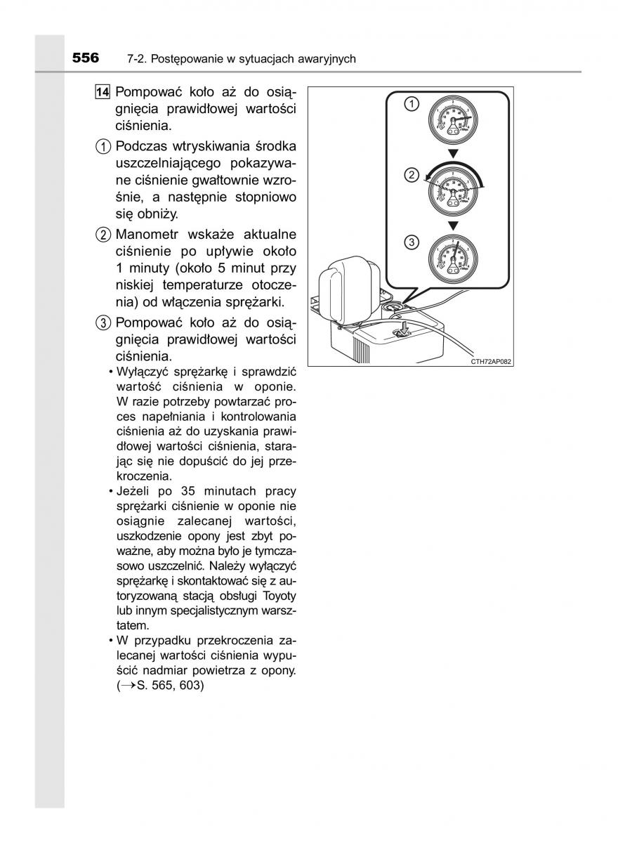 Toyota Corolla XI 11 E160 instrukcja obslugi / page 556