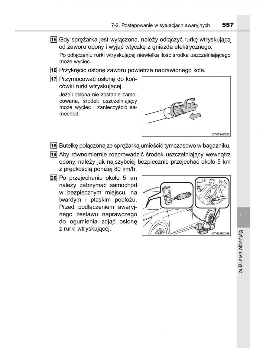 Toyota Corolla XI 11 E160 instrukcja obslugi / page 557