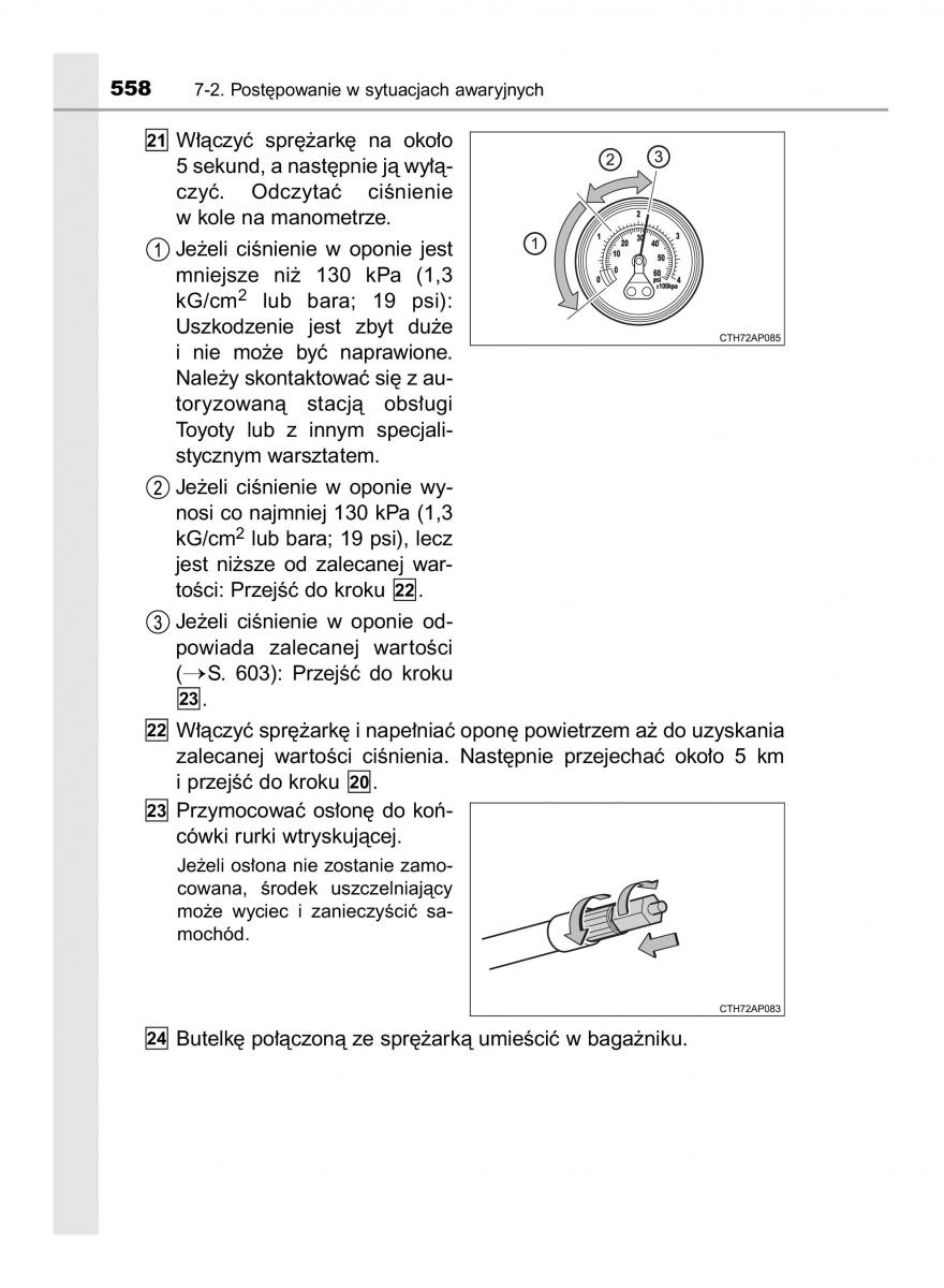 Toyota Corolla XI 11 E160 instrukcja obslugi / page 558