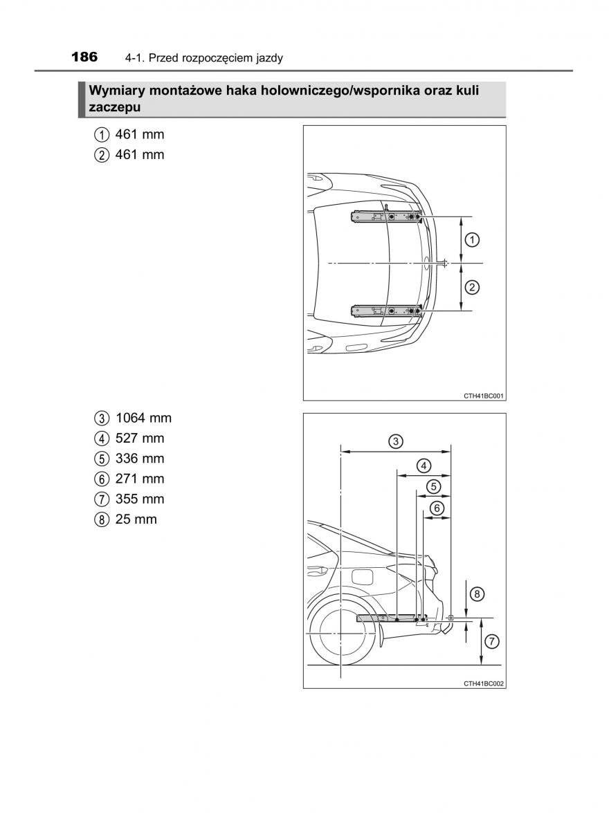 Toyota Corolla XI 11 E160 instrukcja obslugi / page 186