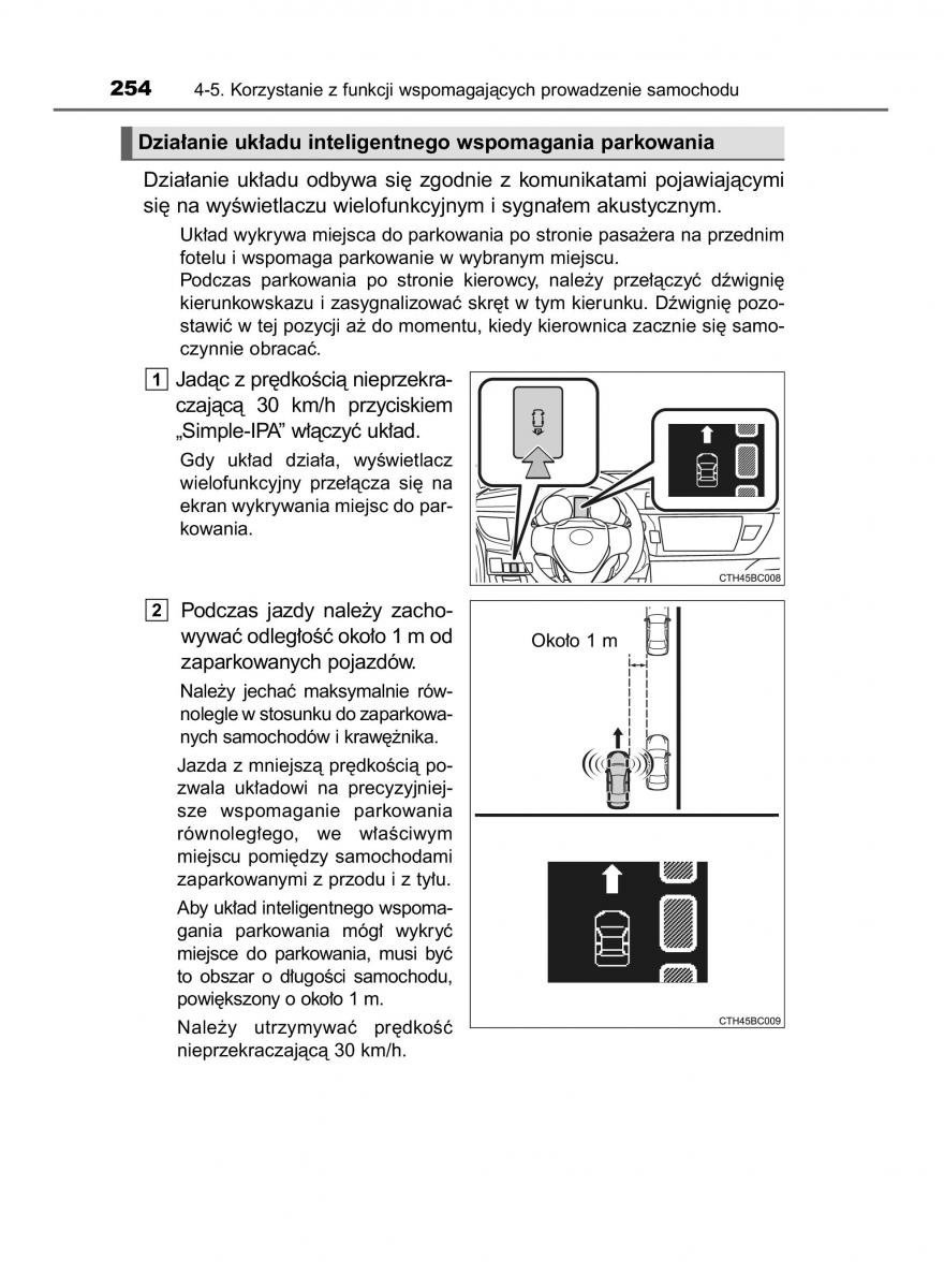 Toyota Corolla XI 11 E160 instrukcja obslugi / page 254
