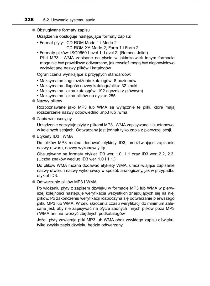 Toyota Corolla XI 11 E160 instrukcja obslugi / page 328