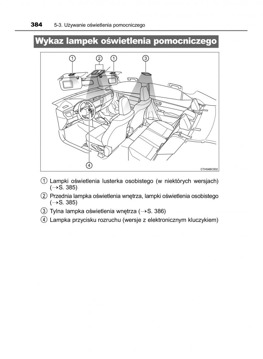 Toyota Corolla XI 11 E160 instrukcja obslugi / page 384
