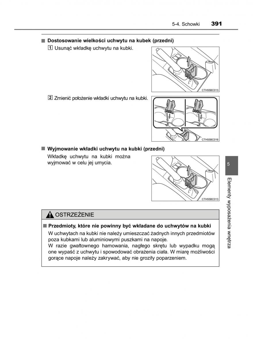 Toyota Corolla XI 11 E160 instrukcja obslugi / page 391