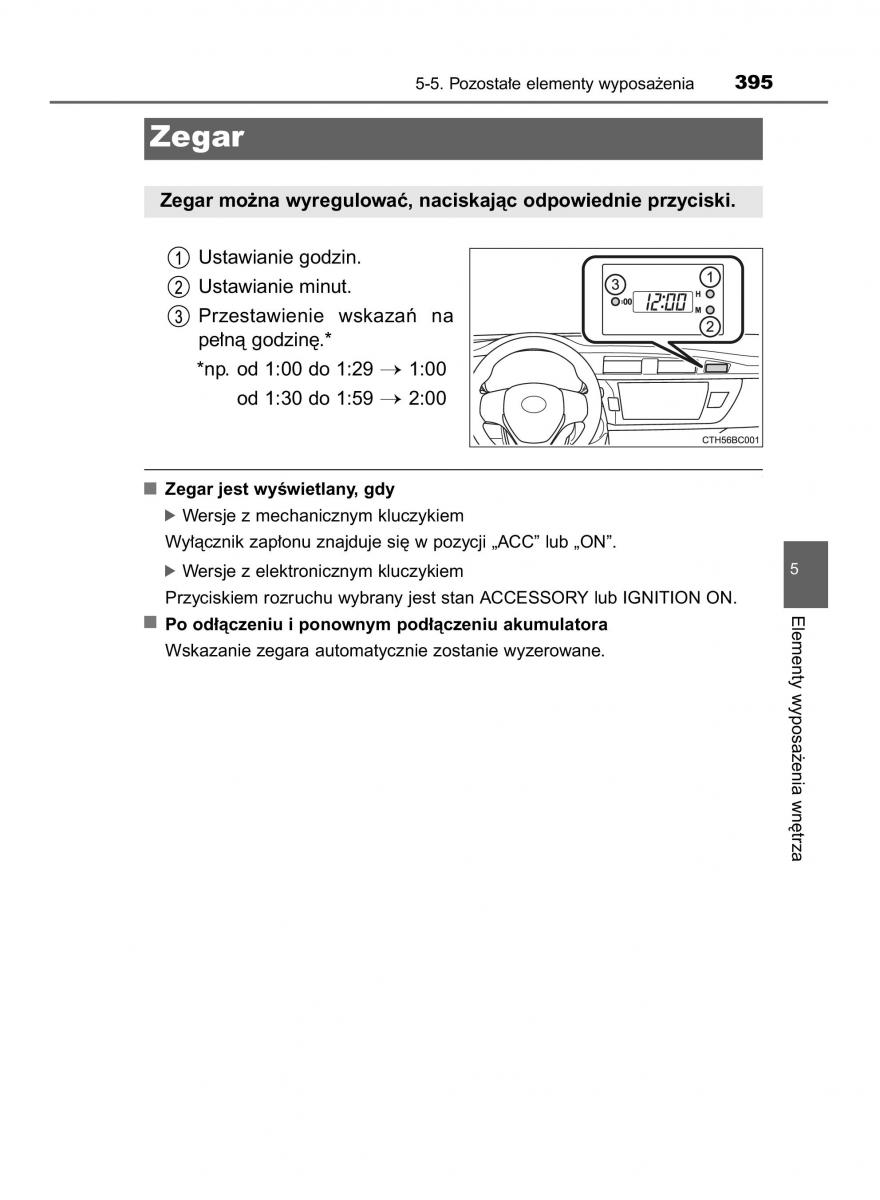 Toyota Corolla XI 11 E160 instrukcja obslugi / page 395