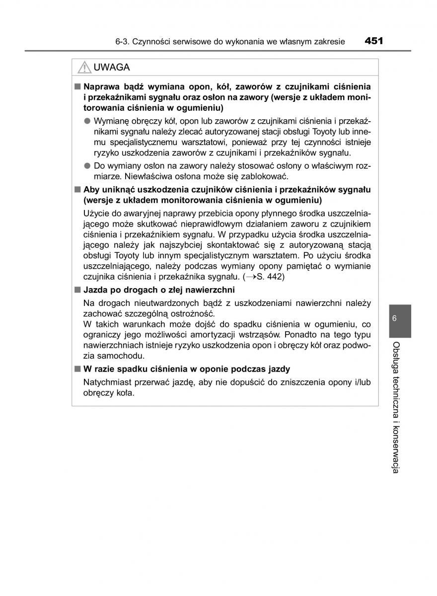 Toyota Corolla XI 11 E160 instrukcja obslugi / page 451