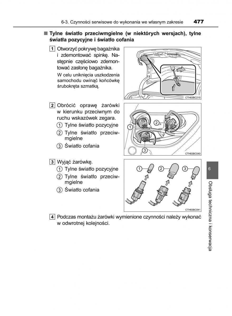 Toyota Corolla XI 11 E160 instrukcja obslugi / page 477