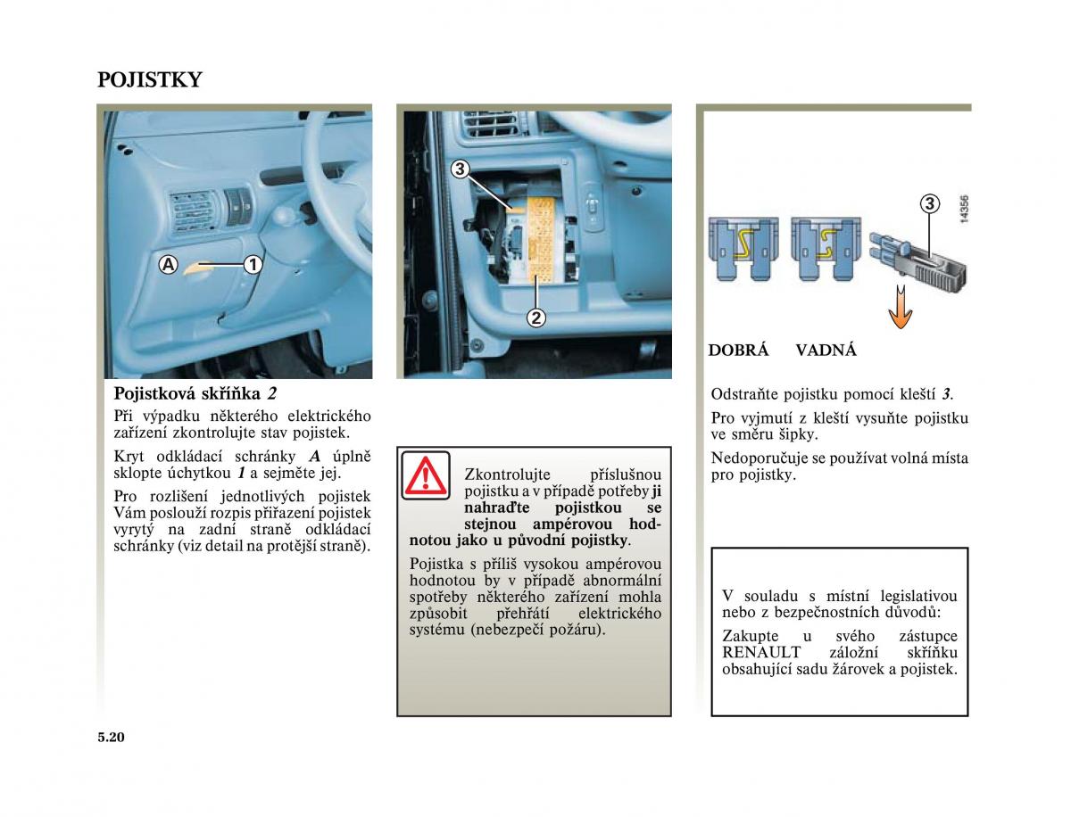 Renault Twingo I 1 owners manual / page 134